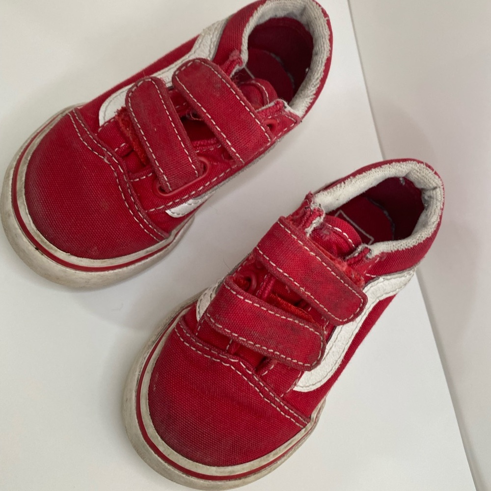 Vans toddler shoes size 5c